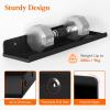 Lifewit Floating Shelves for Wall, 6 Pack 15″ Clear Acrylic Shelf Room Decor for Book/Figures/Photo/Makeup in Bathroom, Book Shelf, Living Room, Bedroom, Kitchen Storage and Organization(Black)