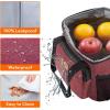 Lifewit Large Lunch Bag Insulated Lunch Box Soft Cooler Cooling Tote for Adult Men Women, Dark Blue 12-Can (9L)(Burgundy)