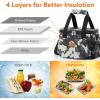Lifewit Large Lunch Bag Insulated Lunch Box Soft Cooler Cooling Tote for Adult Men Women, Dark Blue 12-Can (9L)(Camouflage)