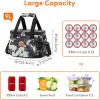 Lifewit Large Lunch Bag Insulated Lunch Box Soft Cooler Cooling Tote for Adult Men Women, Dark Blue 12-Can (9L)(Camouflage)