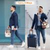Lifewit Large Lunch Bag Insulated Lunch Box Soft Cooler Cooling Tote for Adult Men Women, Dark Blue 12-Can (9L)(Cream)