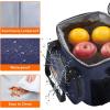 Lifewit Large Lunch Bag Insulated Lunch Box Soft Cooler Cooling Tote for Adult Men Women, Dark Blue 12-Can (9L)(Dark Blue)