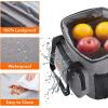 Lifewit Large Lunch Bag Insulated Lunch Box Soft Cooler Cooling Tote for Adult Men Women, Dark Blue 12-Can (9L)(Gray)