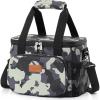 Lifewit Large Lunch Bag Insulated Lunch Box Soft Cooler Cooling Tote for Adult Men Women, Dark Blue 12-Can (9L)(Camouflage)