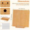 Lifewit 11.8″ Crochet Blocking Board with 20 Pegs, Bamboo Granny Square Blocking Board for Crochet Projects, Blocking Mats for Knitting, Crocheting Accessories Gifts for Crocheters(14.4″)