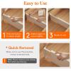 Lifewit 5 Pack Clothes Drawer Dividers 2.36″ High, 11″-17″ Adjustable Drawer Organizer for Clothing/Makeup, Plastic Expandable Separators in Kitchen/Dresser/Bathroom/Office Organization & Storage(9)