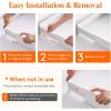 Lifewit 5 Pack Clothes Drawer Dividers 2.36″ High, 11″-17″ Adjustable Drawer Organizer for Clothing/Makeup, Plastic Expandable Separators in Kitchen/Dresser/Bathroom/Office Organization & Storage(16)