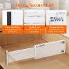 Lifewit 5 Pack Clothes Drawer Dividers 2.36″ High, 11″-17″ Adjustable Drawer Organizer for Clothing/Makeup, Plastic Expandable Separators in Kitchen/Dresser/Bathroom/Office Organization & Storage(16)