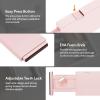Lifewit 5 Pack Drawer Dividers 4″ High, 11-17″ Adjustable Dresser Drawer Organizers for Clothes, Expandable Dresser Separators in Bedroom/Bathroom/Kitchen/Vanity/Office Organization and Storage, Pink(Pink)