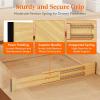 Lifewit 6 Pack 6″ Deep Bamboo Drawer Dividers, 17.5-22″ Expandable Drawer Organisers for Clothes, Adjustable Dresser Drawer Divider, Clothing Drawers Separators for Dresser, Bedroom, Bathroom, Office(6)