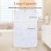 Lifewit Mesh Shower Caddy, 7 Pockets Hanging Shower Organizer with Quick Drying Mesh, Portable Space Saving Bathroom Organizer to Hold Soap, Shampoo and Cruise Ship Essentials, White, 2 Pack(1)