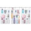 Lifewit Mesh Shower Caddy, 7 Pockets Hanging Shower Organizer with Quick Drying Mesh, Portable Space Saving Bathroom Organizer to Hold Soap, Shampoo and Cruise Ship Essentials, White, 2 Pack(3)