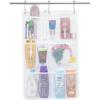 Lifewit Mesh Shower Caddy, 7 Pockets Hanging Shower Organizer with Quick Drying Mesh, Portable Space Saving Bathroom Organizer to Hold Soap, Shampoo and Cruise Ship Essentials, White, 2 Pack(1)