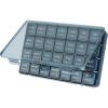 Lifewit Monthly Pill Organizer, 28 Day Pill Box, 4 Weeks One Month Vitamin Cases, Large Compartments Medicine Organizer for Fish Oils, Supplements, 28 Grids, Black(Blue)