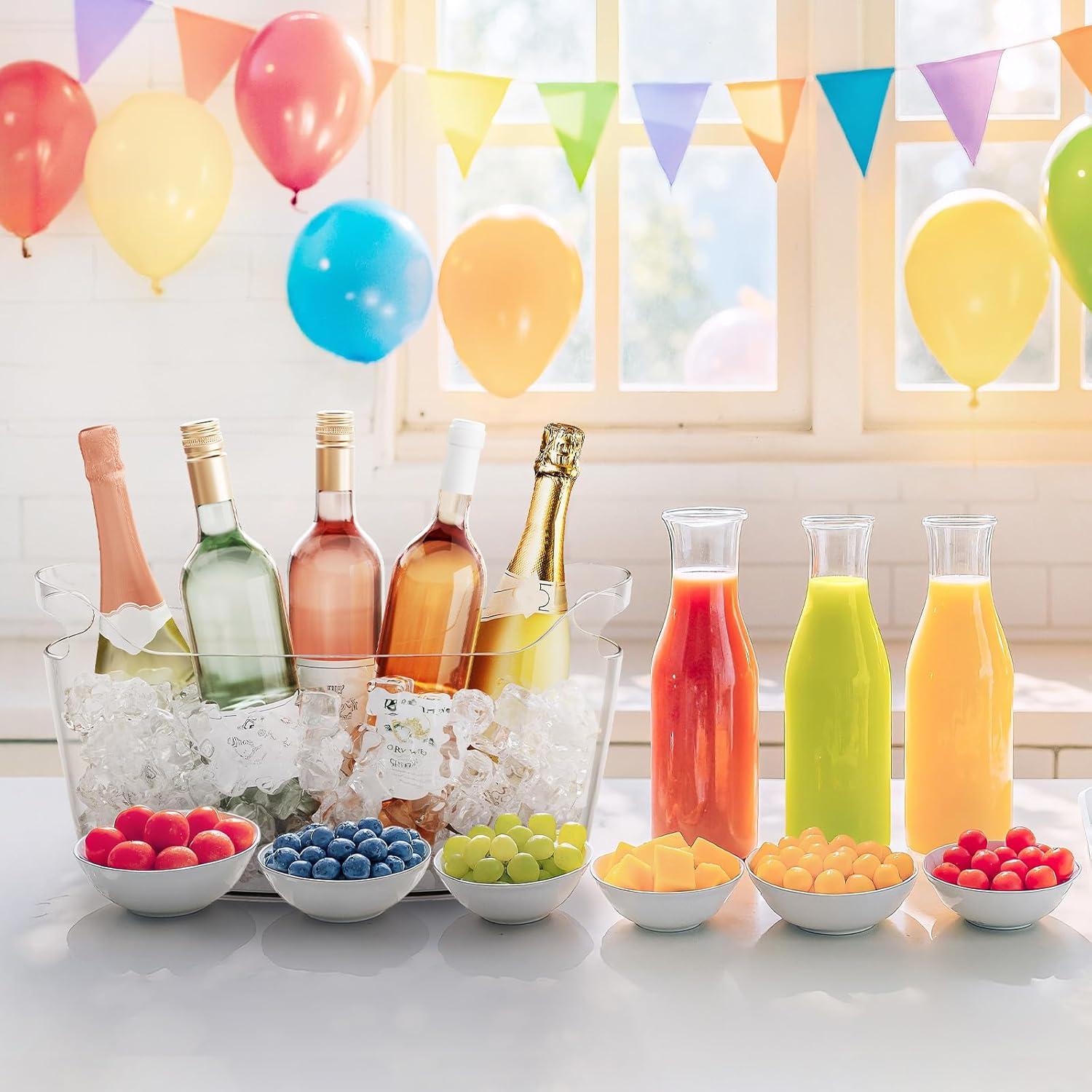 image:imageLifewit Large 65L Ice Bucket for Parties Portable Drink Bucket for Cocktail Bar Plastic Champagne Cooler for BeverageWineBeerJuice Mimosa Bar Supplies Chiller Tub with Scoop2