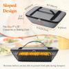 Lifewit Insulated Casserole Carrier for Hot or Cold Food, Thermal Lasagna Lugger Tote, Casserole Dish Carrier for Potluck Parties Picnic, Fits 9″x13″ Baking Dish, Gray(Gray)