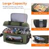 Lifewit Insulated Cooler Bag, 32/48 Can Large Leakproof Beach Cooler, Lightweight Portable Double Layer Soft-Sided Travel Ice Chest for Camping, Kayaking, Road Trips, Grocery Shopping(Green)