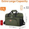 Lifewit Insulated Cooler Bag, 32/48 Can Large Leakproof Beach Cooler, Lightweight Portable Double Layer Soft-Sided Travel Ice Chest for Camping, Kayaking, Road Trips, Grocery Shopping(Green)