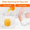 Lifewit Pitcher with Lid, 50 oz Water Jug BAP Free Plastic, Containers Juice, Ice Tea, Drink, Lemonade Pitchers for Fridge, 3 Pack(2)