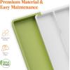 Lifewit Utensil Organizer for Kitchen Drawers, Expandable Cooking Utensil Tray, Adjustable Cutlery Silverware Flatware Holder, Plastic Spatula Tools Storage Divider, 13-22 x 15, Black(Green&White)