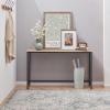 Lifewit 39.4 Inch Console Table Narrow Sofa Table with Metal Frame for Living Room Industrial Entryway Table for Hallway, Entrance, Office, Corridor, Behind Sofa, Grey Oak(Light Oak)