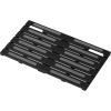 Lifewit Bamboo Bath Mat for Non Slip, Foldable Indoor & Outdoor Floor Mat for Bathroom，Waterproof Shower Mat for Sauna Spa, Pool, Hold 300lbs, 23″ x 14″, Wood, 1 Pcs(Black)