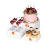Lifewit Buffet Risers and Stands Up to 7.8″, Food Risers for Buffet Table, Catering Dessert Cake Stand for Party, Collectibles Jewelry Display Stand, White Cube Boxes Nesting Risers, 6 PCS(White)