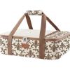 Lifewit Insulated Single Decker Casserole Carrier for Hot or Cold Food, Lasagna Lugger Holder Fits 9″ x 13″ Baking Dish, Thermal Lunch Tote Bag for Potluck Parties, Picnic and Cookouts, Grey(Beige)