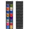 Lifewit Over The Door Hat Organizer for Baseball Caps, 24 Clear Deep Pockets Hat Rack Stand with 3 Hooks, Hanging Hat Storage, Cap Holder Hat Hanger for Protection and Display, 1 Pack(1)