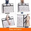 Lifewit 4 Pack Clear Clothes Storage Bags, 40L Plastic Blanket Storage Bag, Vinyl Foldable Moving Bags with Zipper, Closet Organizers and Storage Containers for Bedding, Duvet, Comforter(2)