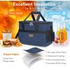Lifewit Cooler Bag Collapsible and Insulated Large Lunch Bag Leakproof Soft Cooler Portable for Camping/BBQ/Family Outdoor Activities(Dark Blue)