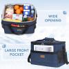 Lifewit Cooler Bag Collapsible and Insulated Large Lunch Bag Leakproof Soft Cooler Portable for Camping/BBQ/Family Outdoor Activities(Dark Blue)