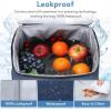 Lifewit Cooler Bag Collapsible and Insulated Large Lunch Bag Leakproof Soft Cooler Portable for Camping/BBQ/Family Outdoor Activities(Dark Blue)