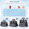 Lifewit Cooler Bag Collapsible and Insulated Large Lunch Bag Leakproof Soft Cooler Portable for Camping/BBQ/Family Outdoor Activities(Dark Gray)