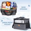 Lifewit Cooler Bag Collapsible and Insulated Large Lunch Bag Leakproof Soft Cooler Portable for Camping/BBQ/Family Outdoor Activities(Dark Gray)
