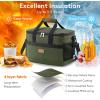 Lifewit Cooler Bag Collapsible and Insulated Large Lunch Bag Leakproof Soft Cooler Portable for Camping/BBQ/Family Outdoor Activities(Green)