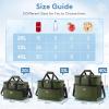 Lifewit Cooler Bag Collapsible and Insulated Large Lunch Bag Leakproof Soft Cooler Portable for Camping/BBQ/Family Outdoor Activities(Green)