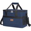 Lifewit Cooler Bag Collapsible and Insulated Large Lunch Bag Leakproof Soft Cooler Portable for Camping/BBQ/Family Outdoor Activities(Dark Blue)
