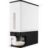 Lifewit Rice Dispenser 25 Lbs(11.3kg), Rice Storage Container Sealed Moisture Proof with Measuring Cup for Kitchen Pantry Household, BPA-Free, 1 Pack Grey(Black)