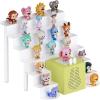 Lifewit Ladder Magnetic Display Shelf Compatible with Tonie Figures, 6 Tiers Metal Shelves for Figures Storage Organizer, Home Office Study