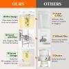 Lifewit 3 Gallon Drink Dispenser for Parties, Large Plastic Beverage Container for Juice/Tea/Soda with Stand & Ice Core, Clear Lemonade Dispenser with Spigot, BPA Free Water Pitcher for Hosting(2)