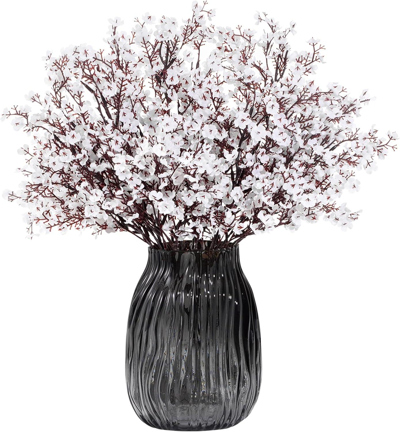 image:imageLifewit Babys Breath Artificial Flowers 10 Bundles Silk Gypsophila Faux Floral Stems for Wedding Bouquets Home Decor Centerpieces DIY Arrangements Farmhouse amp Party Decorations Beige BrownWhite