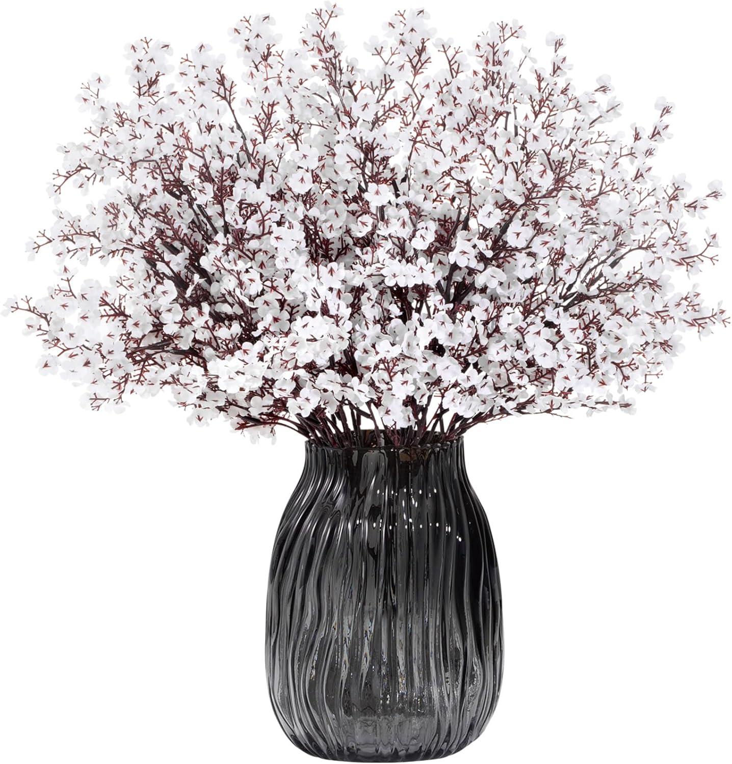 image:imageLifewit Babys Breath Artificial Flowers 10 Bundles Silk Gypsophila Faux Floral Stems for Wedding Bouquets Home Decor Centerpieces DIY Arrangements Farmhouse amp Party Decorations Beige BrownWhite