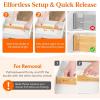 Lifewit 2.36″ High 5 Pack Bamboo Drawer Dividers, 14.2-22″ Expandable Kitchen Drawer Dividers, Adjustable Drawer Dividers for Clothes, Drawer Separators for Dresser, Kitchen, Bedroom, Bathroom