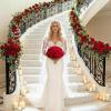 Lifewit 50 Pcs Red Artificial Roses Flowers in Bulk, Fake Long Stem Silk Roses for DIY Wedding Bouquets, Centerpieces Arrangements, Valentine Decorations(Red)