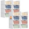 Lifewit 6 Pack Stackable Closet Organizers and Storage Basket for Clothes, Plastic Sweater Storage Bins for Wardrobe, Multifunctional Pants Organizer for RV, Pantry, Kitchen, Dorm, 32 cm/12.6 inch(L)(16)