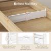 Lifewit 5″ Tall 4 Pack Drawer Dividers, 30-47cm/11.5-18.5″ Expandable Drawer Divider for Clothes, Adjustable Dresser Drawer Organizers, Drawers Separators for Dresser/Bathroom/Closet/Kitchen White(4)
