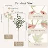 Lifewit Beige Artificial Flower for Vase, 10 Pcs Faux Silk Mums Ball with Long Stems and 2 Pcs Eucalyptus Stems for Home Decor, Fake Small Kiku for Floral Arrangement, Pom Pom for Centerpieces(Beige)